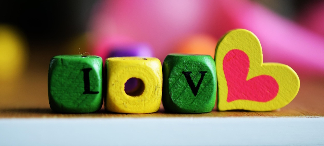 Schriftzug LOVE
